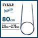 �֐j LYKKE ���b�P Indigo �C���f�B�S 80cm 32�C���` 2.0mm�`2.75mm �Œ�֐j �o�[�`�E�b�h �҂ݐj �}�W�b�N���[�v