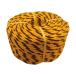  black-and-yellow rope 9φx100m yellow / black district region adjustment divider rope pin parking place 