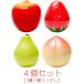 【4個セット】 東京フルーツ ハンドクリーム イチゴ リンゴ モモ 「3種+ランダム1種」 [ペア品切れ] POPBERRY POPSKIN 公式ショップ