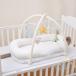 детская кроватка белый складной портативный празднование рождения белый bed in bed ...zonchi- стирка возможность серый удобный . жизнь . легкий в использовании практическое использование проект 