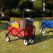  складной Wagon передвижная корзинка легкий compact 4 колесо Wagon Toro Lee уличный zonchi- тележка для багажа кемпинг Cart спорт 
