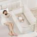  bed защита вращение . предотвращение простой складной младенец bed забор электрическая розетка type zonchi-... безопасность проект детская кроватка защита детский манеж 