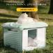  домашнее животное house кошка house предотвращение скольжения наружный домик для кошек . хорошо кошка ... навес маленький размер собака zonchi- сборка простой зима лето собачья конура эвакуация место защищающий от холода . способ 
