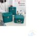 ящик для косметики большая вместимость место хранения cosme box косметика легкий в использовании косметичка перевозка zonchi- ящик для косметики довольно большой макияж сумка щетка inserting 