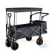  тележка для багажа на крыше установлен уличный Wagon передвижная корзинка покупка Cart zonchi- выдерживаемая нагрузка 225kg складной большая вместимость 180L очень большой шина 