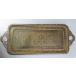 [ Vintage ] America запас латунь. tray 