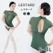  балет Leotard взрослый женский Junior с высоким воротником короткий рукав открытый задний урок надеты темно синий прохладный гимнастика чёрный зеленый S M L 2L 3L