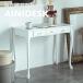  desk dresser table cat legs dresser 90cm width stylish pretty Northern Europe console antique white cosme cosmetics storage I ni desk 