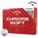 [3 дюжина комплект ] Callaway Golf Хромированный soft USAtu Roo грузовик CHROME SOFT TRUTRACK USA мяч для гольфа 3 дюжина [25SS]