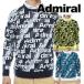 [ специальная цена ] Admiral Golf осень-зима модель мужской Aurora Logo ja карта Crew свитер ADMA384 Admiral GOLF[23]