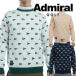 [ специальная цена ] Admiral осень-зима модель мужской флаг ja карта Crew свитер ADMA453 Admiral GOLF[24]