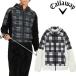 [ специальная цена ] Callaway одежда осень-зима модель мужской проверка полный Zip с хлопком тренировочный C23217109 Callaway[23]