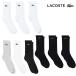 Lacoste 2026 год осень-зима модель унисекс 3P Socks (Crew) носки 3 пар комплект RA9246-10[26FW]
