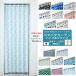  divider patapata curtain accordion curtain noren ultimate . width 100cm × height 200cm system . processing eyelet made in Japan UV.. heat insulation . image ...