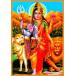  Индия. бог sama siva& жемчуг va чай бог амулет карта ×1 листов [003] India God[Siva&Parvati]Small Card (Charm)