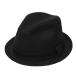 ニューヨークハット 帽子 中折れ New York Hat ハット 3105 CANVAS REXY CANVASFEDORA Black メンズ レディース