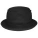 ニューヨークハット New York Hat  限定モデル　 ポークパイハット 　3061 COTTON STINGY　 Black 　Black Band Ver