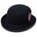 New York Hat　ニューヨークハット　 帽子 フェルトハット 　5000 WOOL FELT DERBY　 Black