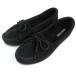 [ товар ограничен распродажа US7/24cm] Minnetonka minnetonka мокасины KILTY HARDSOLE 400 BLACK черный женский стандартный товар 