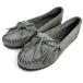 [ товар ограничен распродажа US7/24cm] Minnetonka minnetonka мокасины KILTY HARDSOLE 409 STORM BLUE серый женский стандартный товар 