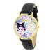  бесплатная доставка Sanrio мода часы сделано в Японии наручные часы JR4D0002-KU / черный mi