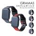 ̵ GRAMAS CAMO ꥢ쥶 Apple Watch 49/46/45/44mmб 쥶Х GWBCA-AW01 / ֥å/᥿ ֥롼 ꡼  º