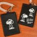  Peanuts / Snoopy одиночный чехол для пропуска | Monotone Joe * прохладный SPIK-461-2 / правильный поверхность набор Logo 