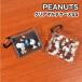  Peanuts / Snoopy прозрачный мульти- кейс SS| мороженое Factory серии SPMS-044-5 / рекламная листовка голубой 