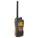 Cobra MR HH600FLTBTGPS Handheld Floating VHF Radio - 6 Watt, GPS, Bluetooth, Submersible, Noise Cancelling Mic, Backlit LCD Display, Memory Scan, Grey