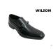 Wilson Wilson 92 bit мужской бизнес обувь джентльмен обувь Loafer чёрный черный soft кожзаменитель обувь 