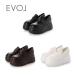 EVOLi-boru легкий 8cm толщина низ монета Loafer IY5735 женский Loafer обувь 