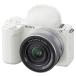 ���� �P�N�ۏ� ���i SONY VLOGCAM ZV-E10 II �p���[�Y�[�������Y�L�b�g (PZ 16-50mm II) �z���C�g [ZV-E10M2K W]