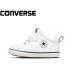  Converse Mini все Star V-1 CONVERSE MINI ALL STAR V-1 белый / темно-синий / красный 37303820 baby Kids спортивные туфли обувь 