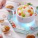 流しそうめん器 光る　ひんやりそうめん LEDライト内臓 乾電池式 　ドウシシャ　DOSHISHA