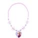  дыра . снег. женщина . лента бисер колье ( лиловый × розовый ) 19936 дыра снег аксессуары колье девочка детский Kids Kids аксессуары HXSF4230-1