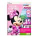  minnie COLORS&SHAPES Work книжка 20460 Work интеллектуальное развитие английский язык Eiglish цвет форма ..... наклейка стикер Disney импорт 