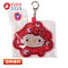 myakmyak становится .. Kirakira кожа брелок для ключа Hello Kitty KT Sanrio EXPO2025 официальный сотрудничество Osaka * Kansai десять тысяч . брелок для ключа Kitty 