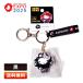  чёрный myakmyak становится .. цельный эмблема ремешок брелок для ключа BK Hello Kitty KT Sanrio EXPO2025 официальный сотрудничество Osaka * Kansai десять тысяч . Kitty 