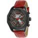 ӥ Invicta ӻ   23444 45mm World Navigator Quartz Chronograph Leather Strap Men's Watch