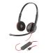 [ Bulk товар ]Poly BLACKWIRE 3220 headset USB-C подключение проводной обе уголок для шум отмена кольцо 80S07A6 поли -Plantronics call центральный для бизнеса ликвидация специальная цена 