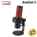 HyperX QuadCast 2 конденсаторный микрофон USB Mike черный 872V1AA гипер- X высококачественный звук Quad литье Mike PC распределение доверие Mike реальный .ge-ming