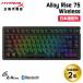 HyperX Alloy Rise 75 �磻��쥹 �ᥫ�˥��� �����ߥ󥰥����ܡ��� 75%�쥤������ �ƥ󥭡��쥹 ���ܸ����� �ۥåȥ���å��б� 91Y91AA#ABJ �ϥ��ѡ����å���