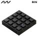 [ производитель наличие ]Intech Studio Grid BU16 GRID2-BU16-T Inte k Studio g крышка 16 кнопка модуль кнопка единица MIDI кнопка Live накладка 