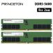 ץ󥹥ȥ ߥ 16GB8GB2ȡ DDR5 5600MHz PC5-5600 CL46 288pin UDIMM PD5-5600-8GX2 ߥ꡼ ¢꡼  PC5-44800 ʵݾ