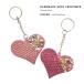  персональная сигнализация Heart type SWAROVSKIbiju- Flat модель розовый Swarovski сигнализация взрослый женщина .. для входить . устройство на работу праздник .