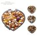  конфеты декоративный элемент compact зеркало Heart type светло-коричневый двусторонний модель зеркало зеркало увеличительное стекло упаковка бесплатный 
