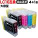 LC10 ֥饶 ߴ󥯥ȥå ͳ4ĥå  ե꡼祤 ٤4 DCP-155C DCP-330C