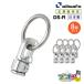 5%OFF купон! все safe двойной stud фитинг ( кольцо имеется )8 шт DS-R [ Eara in направляющие для терминал металлические принадлежности ] allsafe. покупка 