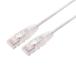 Cat6a-1.0TCWH �ץ����� Cat6A LAN�ѥå������� 1m �ۥ磻�� 10Gbps�б� 3.6mm�ٷ� ���ޤ��ɻ� RoHS�б� LAN�����֥� �ȥͥå�