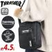 THRASHER �X���b�V���[ �V�����_�[�o�b�O �����Y B6 4.5L VERTICAL MINI SHOULDER BAG VJTH-0018 �~�j �|�[�` �c�^ �R���p�N�g �V�����_�[ ���|�� �΂ߊ|��